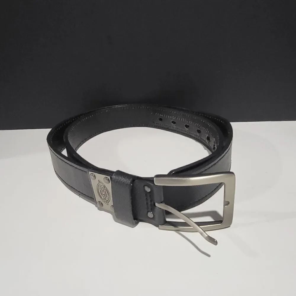 Dickies Genuine Leather Black Belt